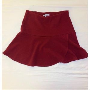 Red Mini Skirt
